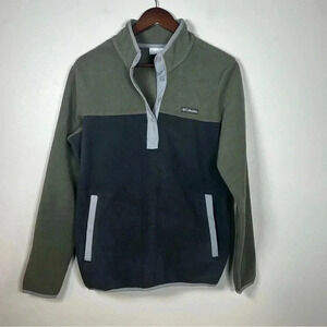 Columbia Two‎ Toned Pullover Fleece Jacket